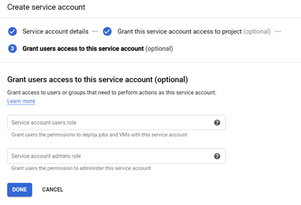 createserviceaccount
