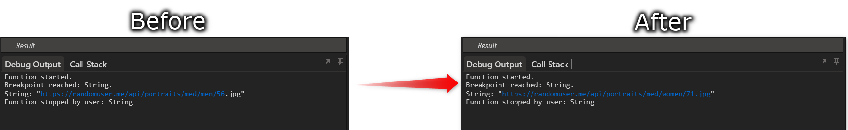 URL highlighting in Debug Logs