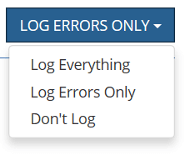 Logging Instructions